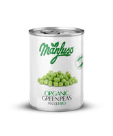 Green peas in organic brine 400 g MANFUSO